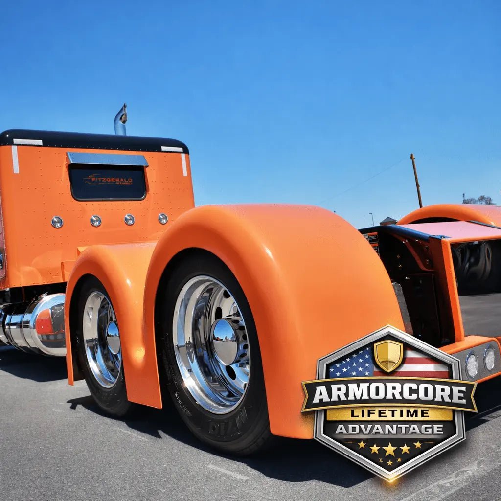 Project Two Double Hump Rear Fender Set - Bad Ass Custom Truck Parts