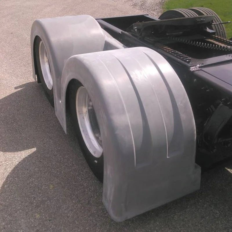 Rally Double Hump Rear Fender Set | Bad Ass Custom Truck Parts
