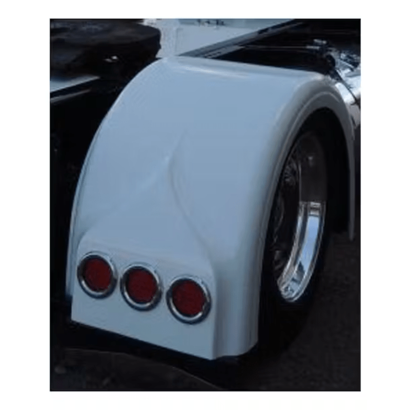 Single Fender Set with Light Box - Bad Ass Custom Truck Parts
