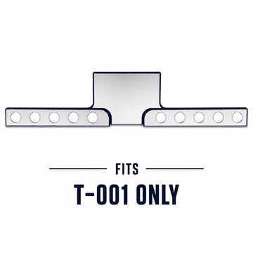 Stainless Steel Inserts for T - 001 Universal T Bar - Bad Ass Custom Truck Parts