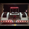 T-001 Universal Rear T-Bar with Integrated Light Enclosures